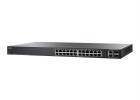 Switch CISCO SF350-24-K9-EU (24 10/100 ports + 2 Gigabit copper/SFP + 2 SFP ports)