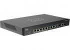 Switch CISCO SG350-10P-K9-EU (8 10/100/1000 PoE ports + 2 SFP ports)