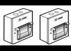 Tủ điện SINO vỏ kim loại EM2PL chứa 2 Module,lắp chìm